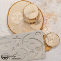 Finnabair - Moulds - Nocturnal Elements - 1 pc, 5x8 in