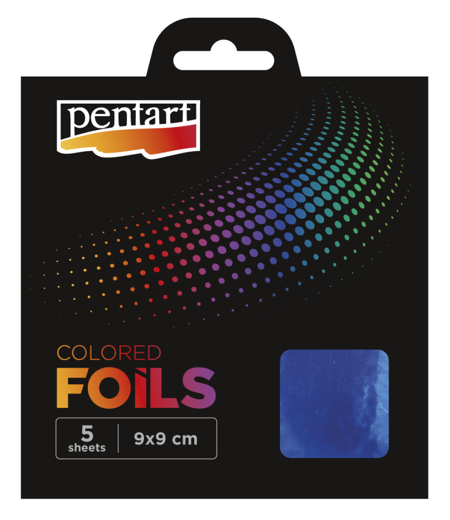 Colored Foil Sheets 5 Sheets Pack
