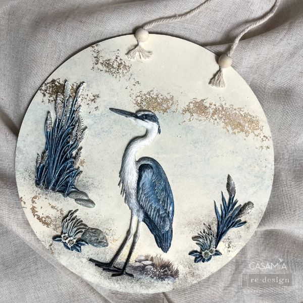 Decor Moulds® - Feathered Stillness, Heron Mould