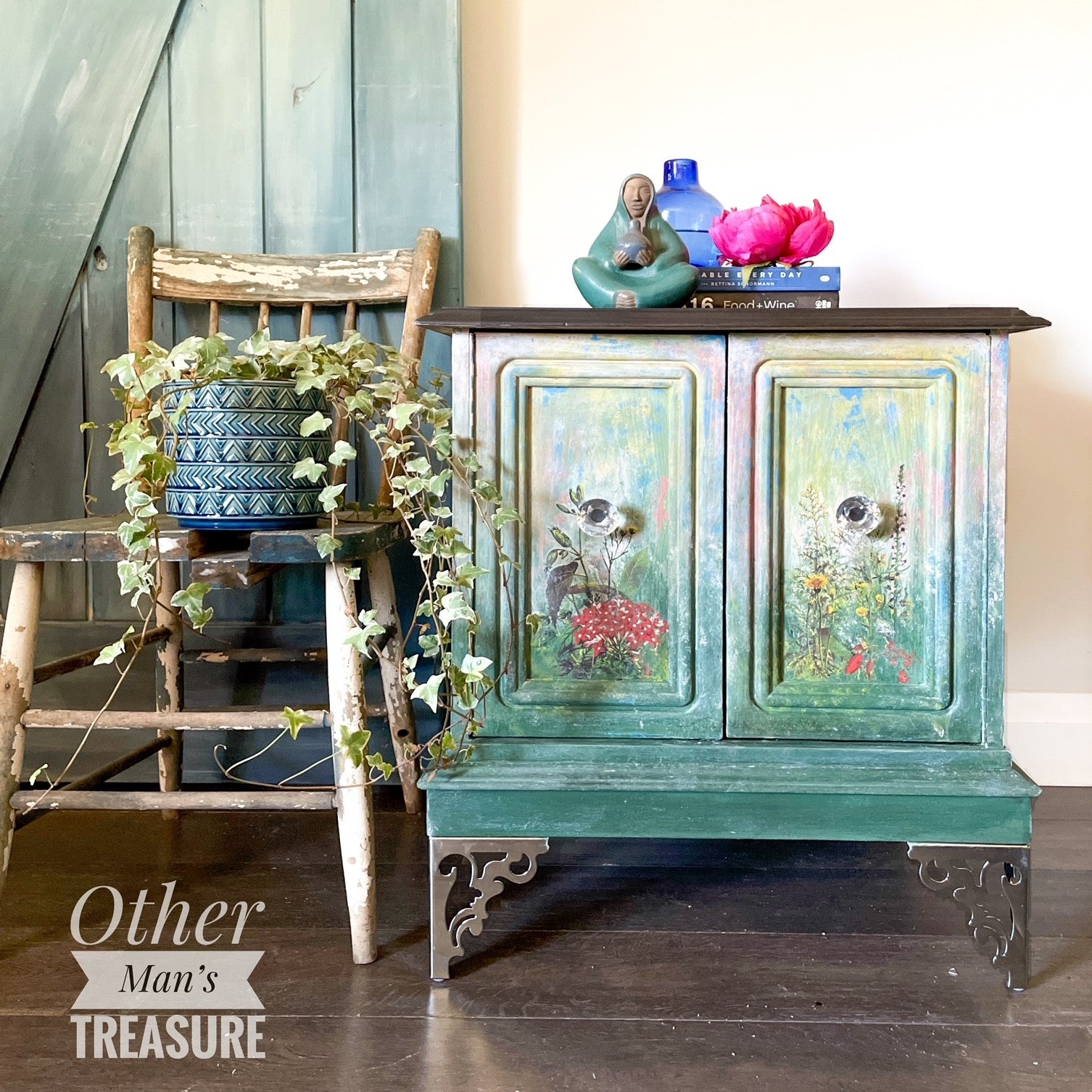 Re.Design Decor Transfers - Floral Collection Transfer, Wall Flower Transfers