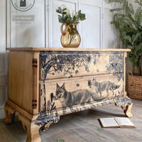 Decor Transfers® - Fox Meadows - total sheet size 24"x35", cut into 2 sheets