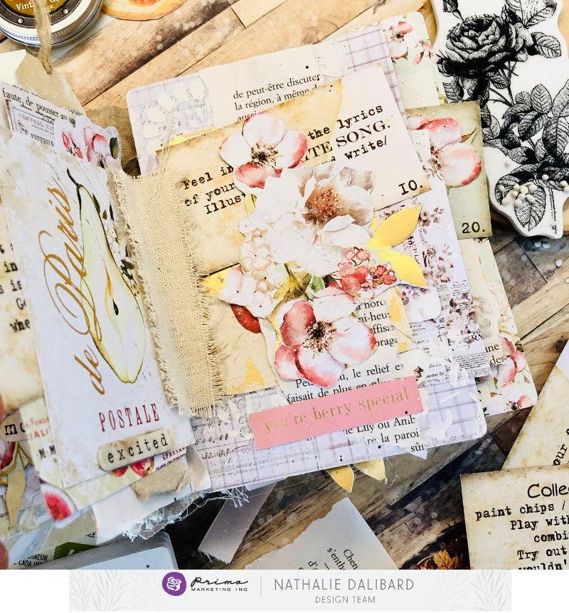 Fruit Partadise  12x12 Paper Pad, Double Sided Paper, Paper Crafting