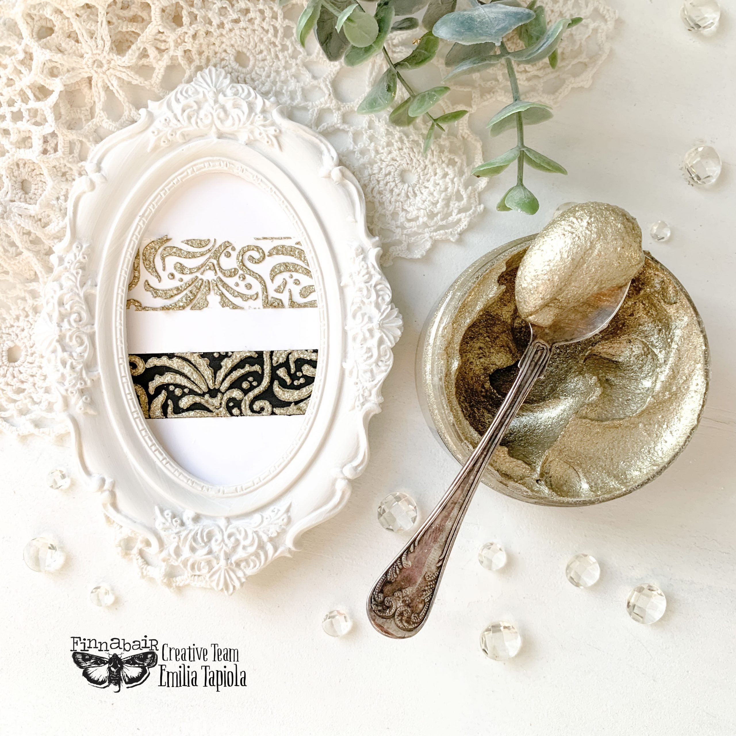 Art Extravagance – Jewel Texture Paste – Golden Dust