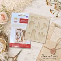 Golden Desert Silicone Mould – 1 mold 3.5×4.5in