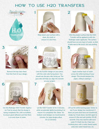 H2O Transfers - Nostalgic Blooms