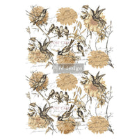 Large Rustic Vintage Transfer, Furniture Transfers
