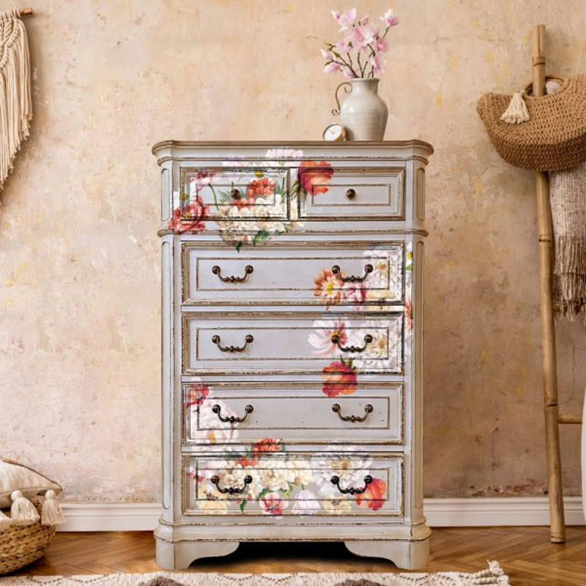 Decor Transfers® - Pretty in Peach Floral Transfers