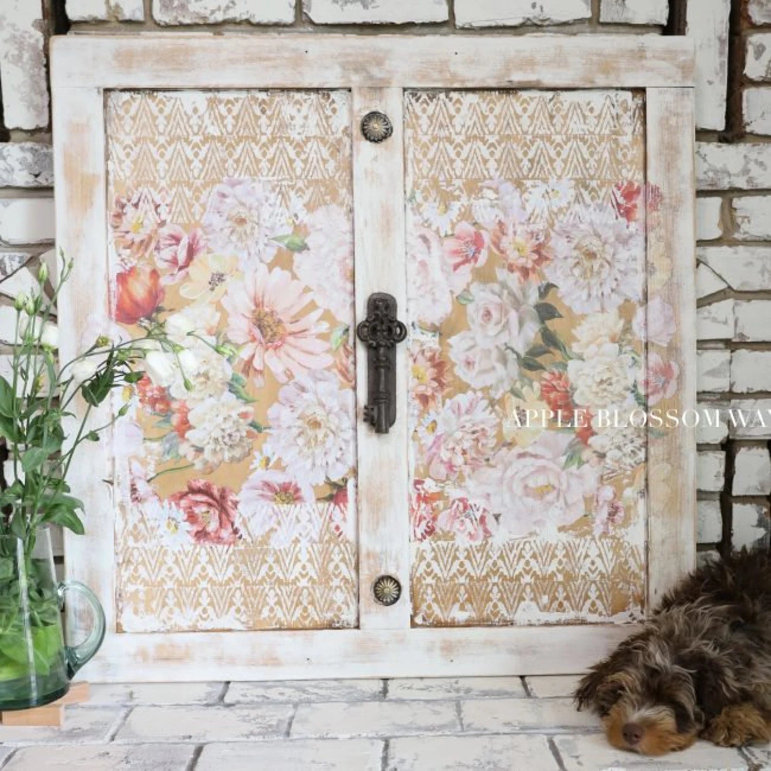 Decor Transfers® - Pretty in Peach Floral Transfers