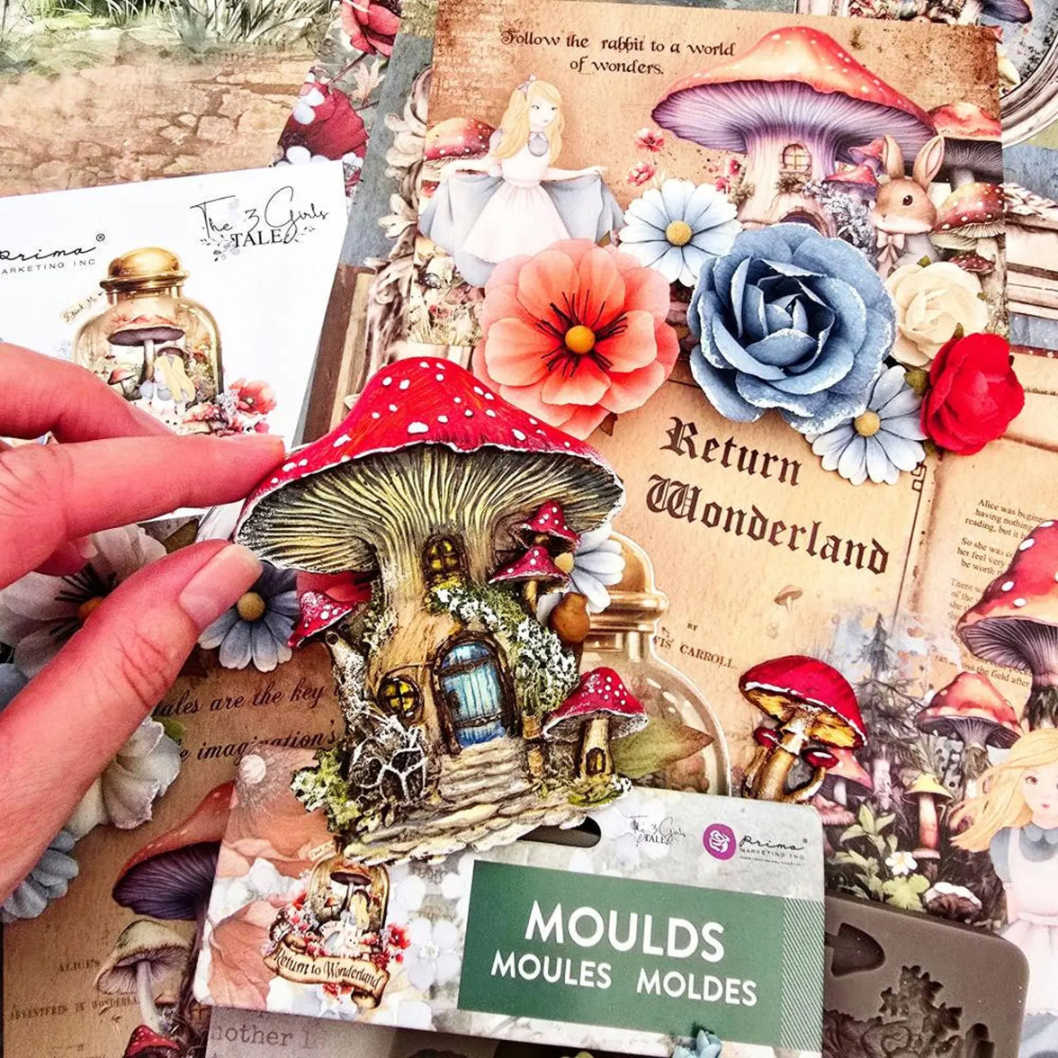 Return To Wonderland Collection Fairyland Mould, Alice and Wonderland