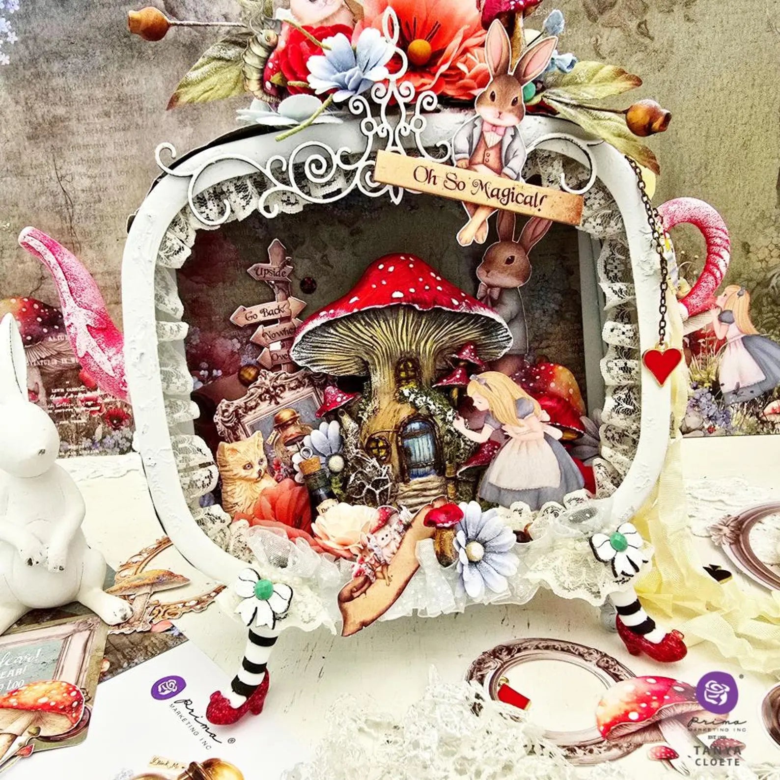 Return To Wonderland Collection Fairyland Mould, Alice and Wonderland