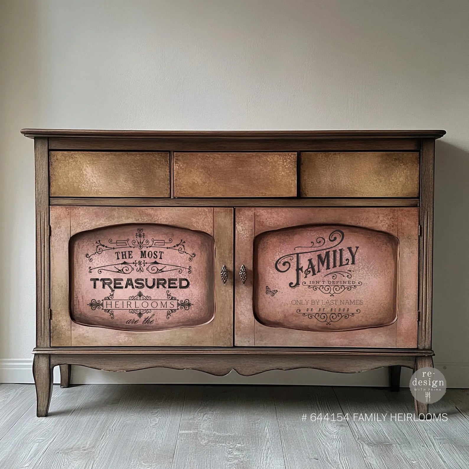 Redesign Decor Transfers® – Family Heirlooms – 2 sheets, design size 22″ X 27″