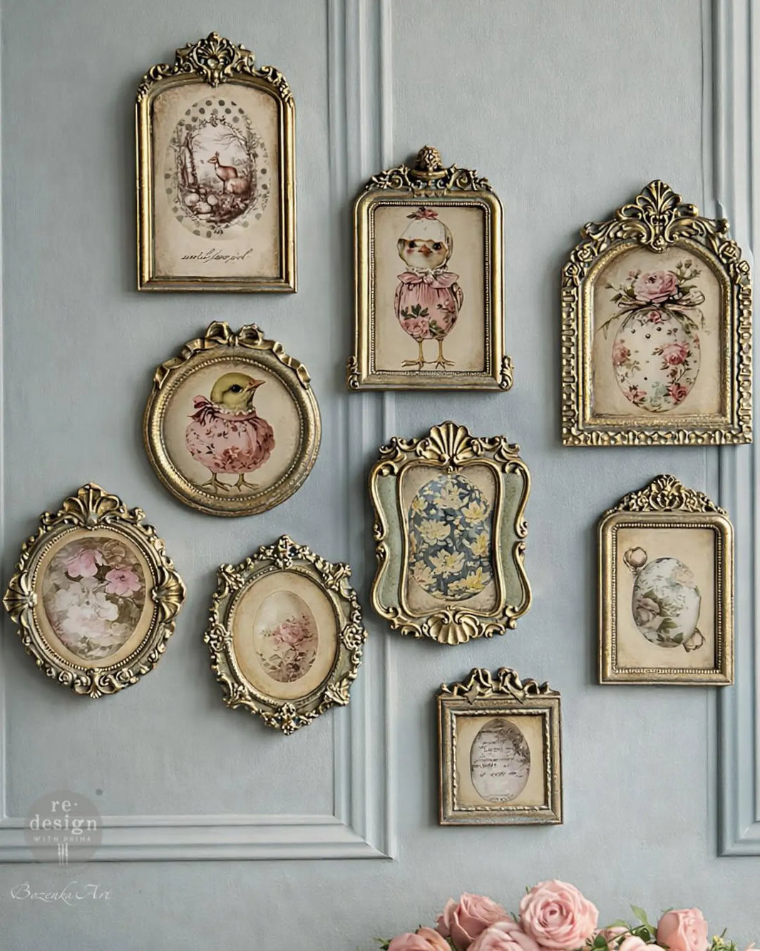 Decor Moulds® - Lysandra Mould - Frame Mould, 5"x8"x8mm