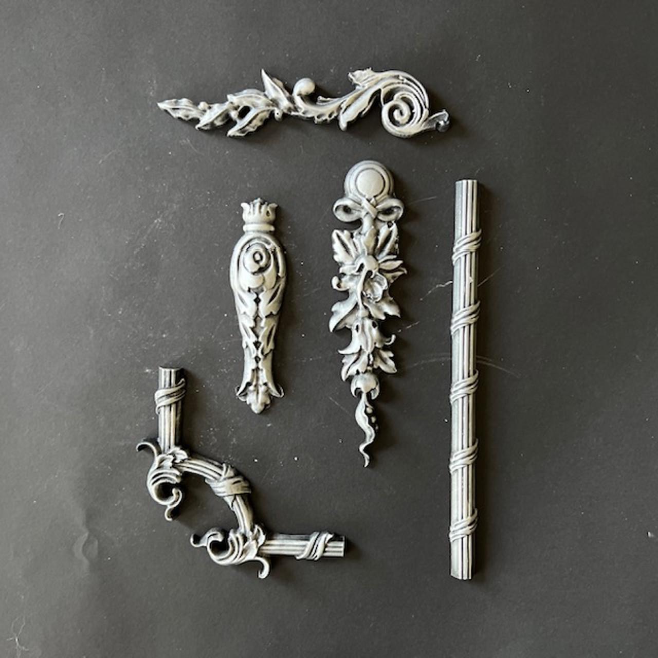 LaBlanche Frame Silicone Mold – Lydia Design, Border Trim (8x5")