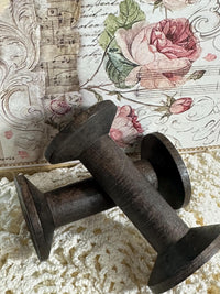 Spool - Wooden Spools #2, Vintage Style Wood Spools, Ribbon Storage, Vintage Wood Spool, Photography Props, Sewing Spools, Embroidery Spools
