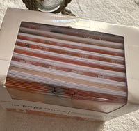 Peach Marble Note Cards: 50 Cards with Envelopes