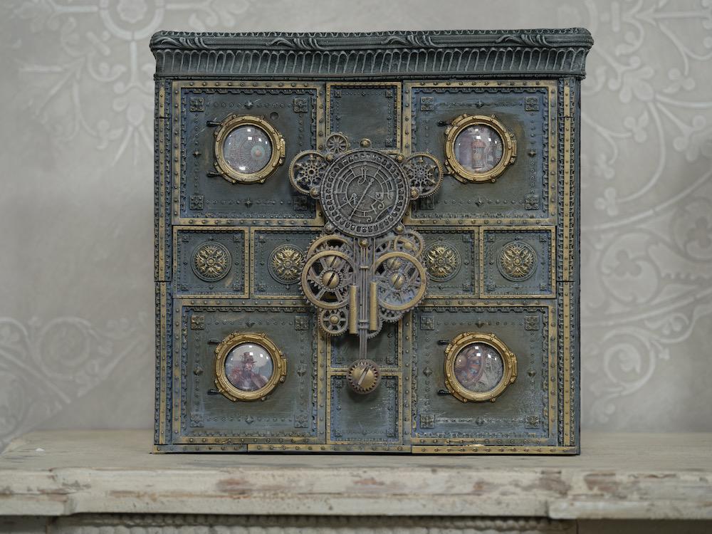 LaBlanche Steampunk Silicone Mold - Silicone Mold, Casting Mold, Chocolate Mold, Upcycling Tools, Candy Mold, Fondant Mold, Clay, Bottle Art