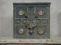 LaBlanche Steampunk Silicone Mold - Silicone Mold, Casting Mold, Chocolate Mold, Upcycling Tools, Candy Mold, Fondant Mold, Clay, Bottle Art