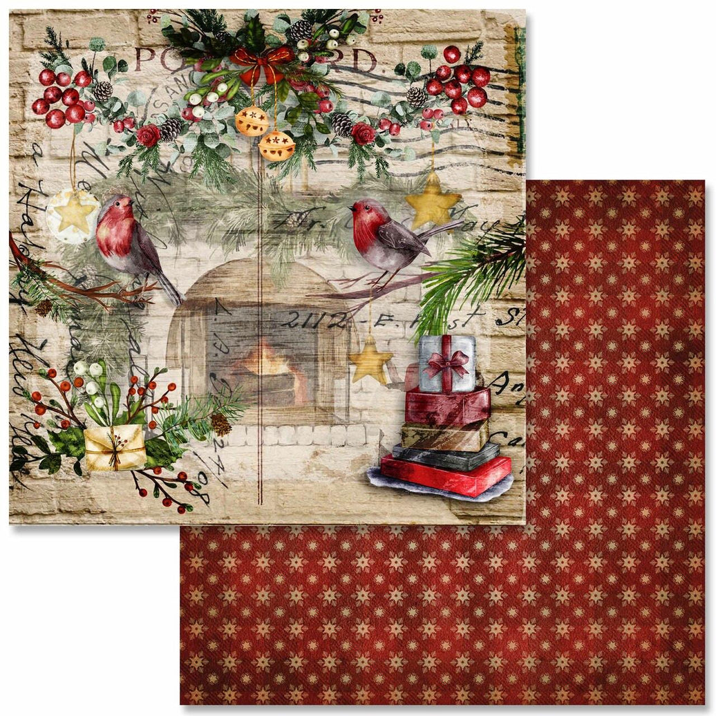 Christmas Scrapbook Paper Pack: 6x6 Cardstock, 24 Designs of Christmas Cards, Holiday Junkjouranaling, Scrapbook Kits, Christmas Cardstock