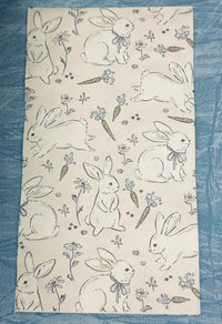 Bunny Rabbit Decoupage Napkins, Rabbit Designs, Spring Napkins, Bunny Tissue Paper, Decoupage Supplies, Shell Making Paper, Wood Art Paper.