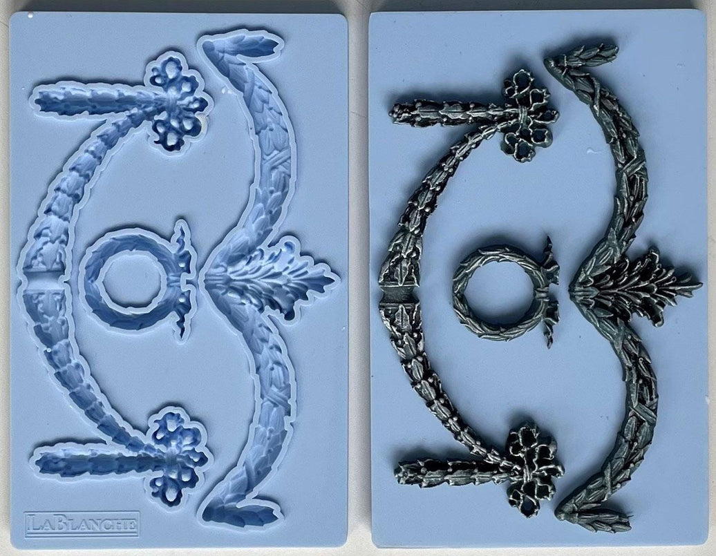 LaBlanche Garland Silicone Mold - Food Safe Wreath Design