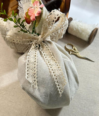 Reusable Linen Gift Wrap: Earth-Friendly Packaging, Jewelry Display