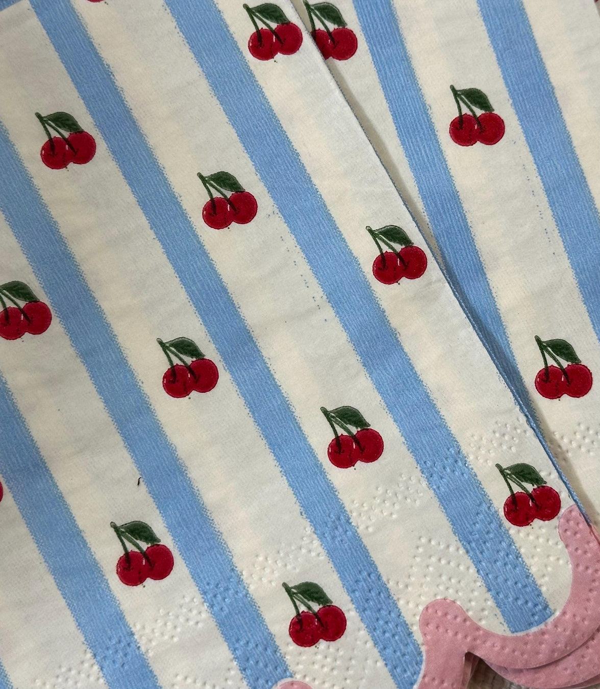 Cherry Decoupage Napkins: Red Cherries, Fun Art Crafts
