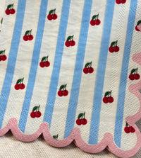 Cherry Decoupage Napkins: Red Cherries, Fun Art Crafts