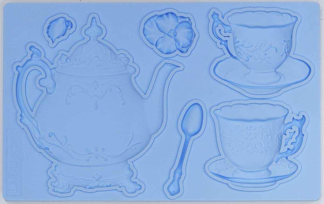 LaBlanche Teaware Silicone Mold - Food Safe, Casting, Upcycling Tools, Candy Molds, Crafting Molds, Resin Molds, Clay Molds, Frame Art Molds