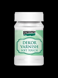 Pentart Soft Touch Matte Varnish: Water-Resistant Craft Sealer, Decoupage Varnish,  Ornament Supplies, Water-resistant Varnish, Craft Sealer