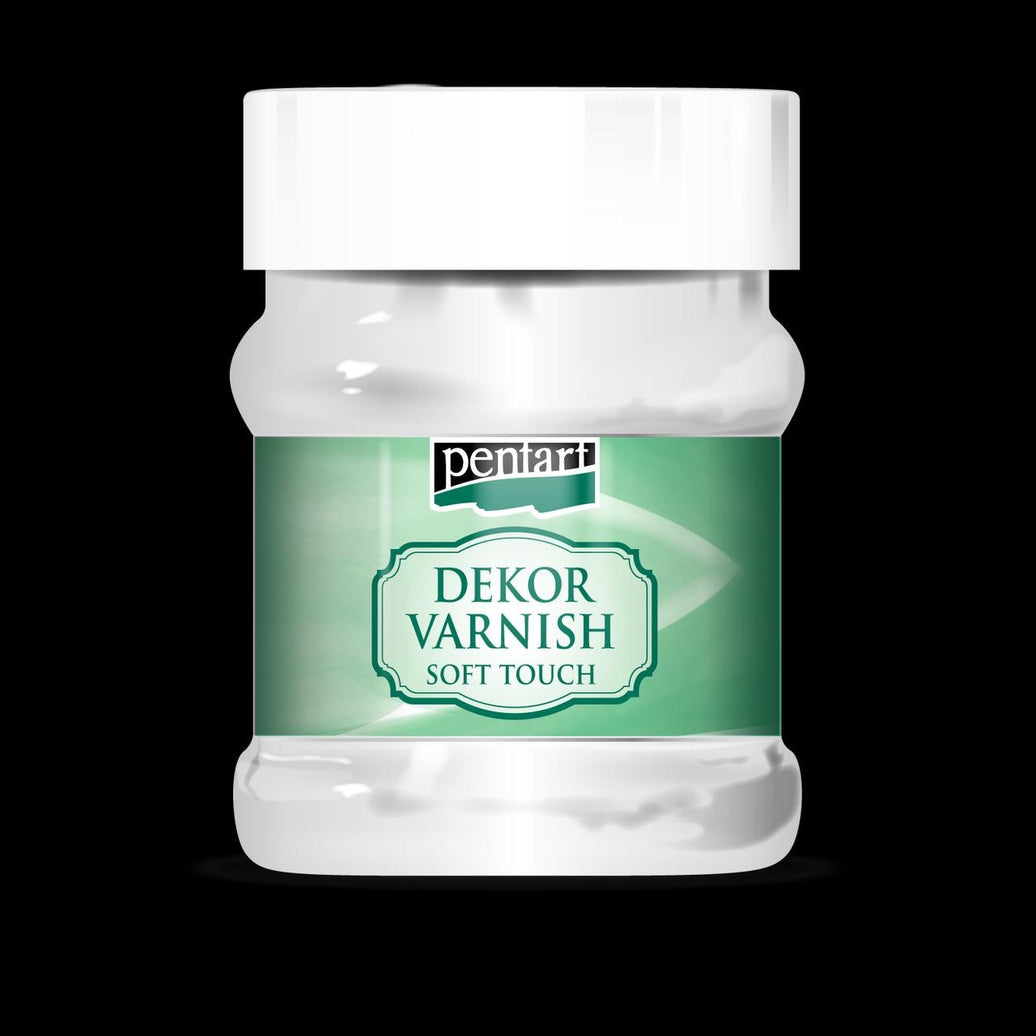 Soft Touch Matte Varnish: Pentart Dekor, Water-Resistant Sealer (230ml)