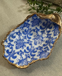 Blue Floral Decoupage Napkins (Set of 3): Shabby Chic DIY Paper