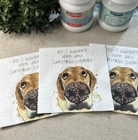Christmas Furry Friends, Decoupage Napkins - Puppy Napkins, Christmas Paper, Cocktail Napkins, DIY, Holiday Paper Crafts, Haven't Seen Any