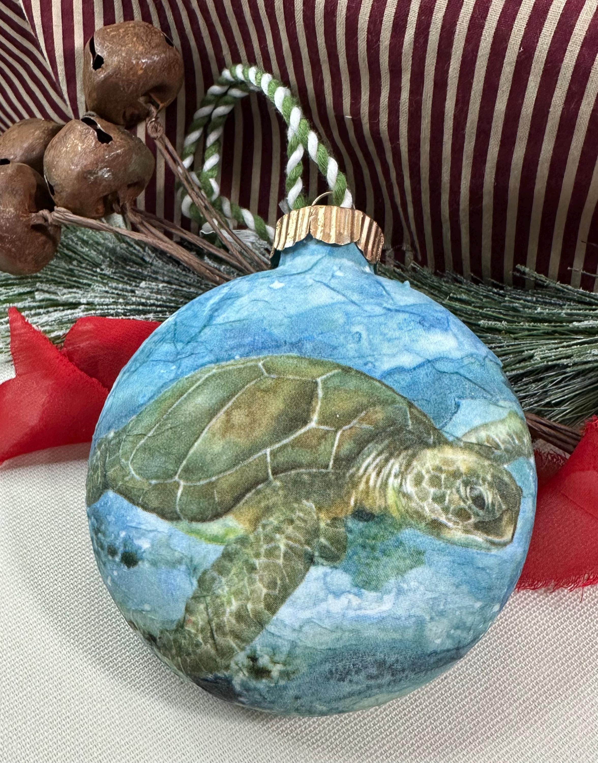 Under the Sea Turtle Napkin, 3pc Decoupage Napkins, Ocean Paper, Save the Turtles, Decoupage Supplies, Beach Wedding, Sea Creature Life