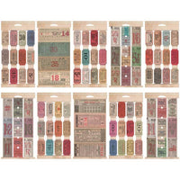 Tim Holtz Vintage Ticket Book: 104 Kraft Paper Designs