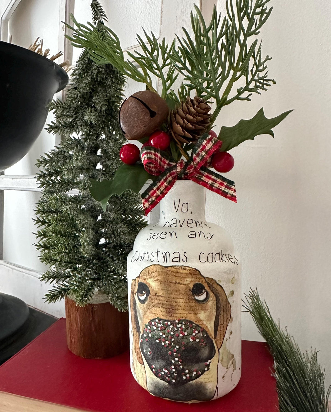 Christmas Dogs Napkins, Furry Friends, Decoupage Napkins - Puppy Napkins, Christmas Paper, Holiday Paper Crafting, Junk Journals, Shells