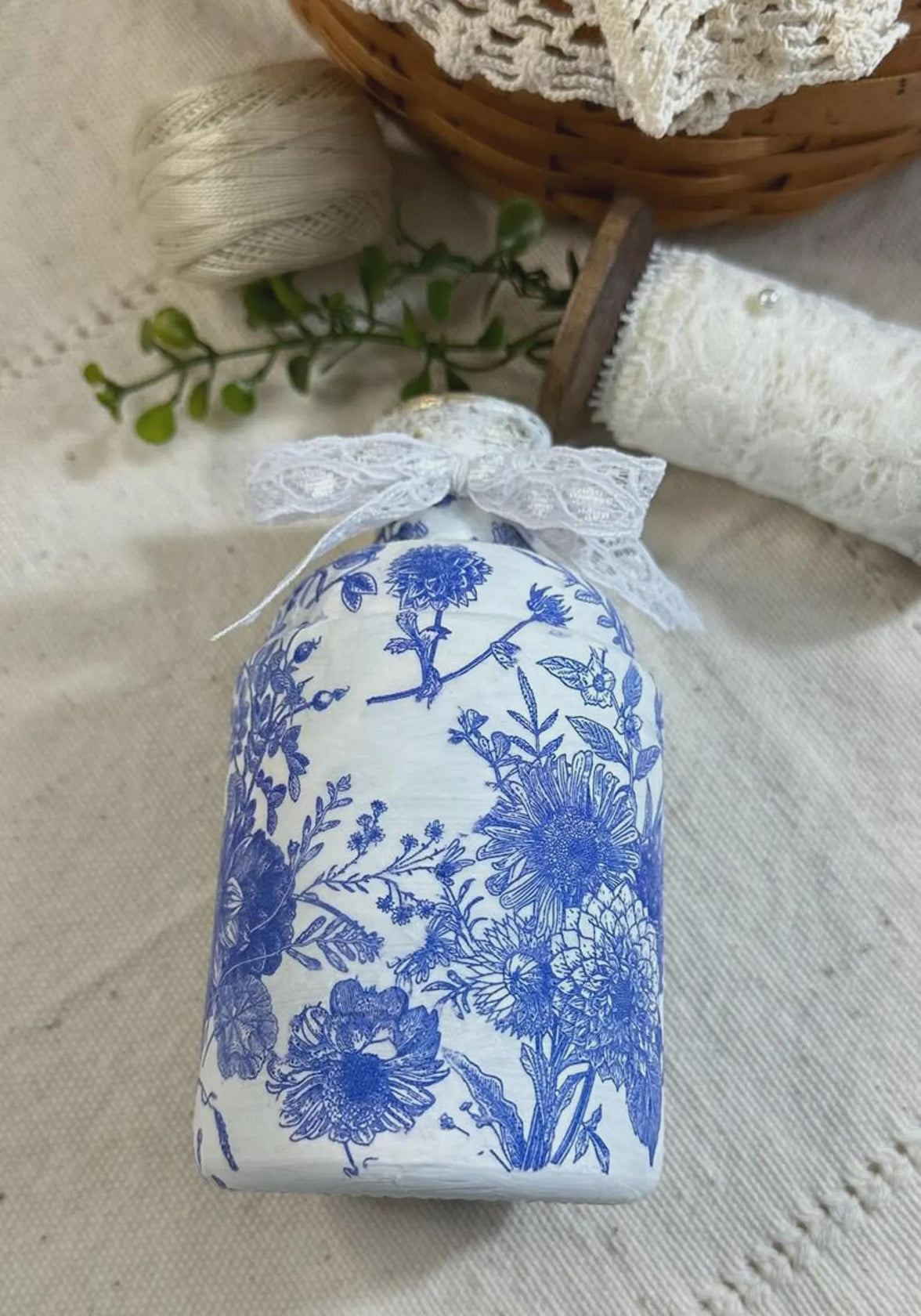 Blue Bird Decoupage Napkins – Butterfly Design, Bridal Decor