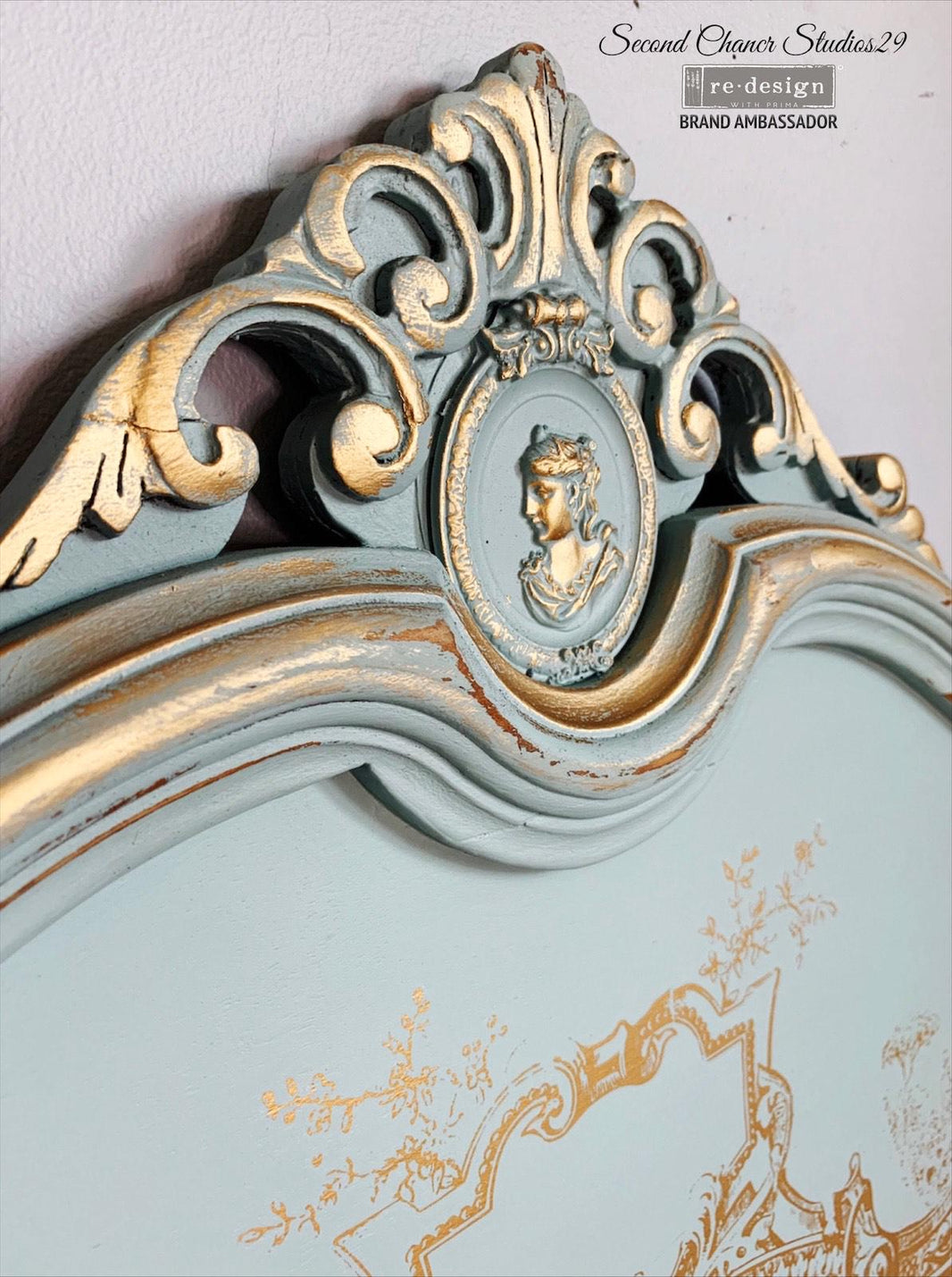 Decor Wax, Blue Ice Iridescent, Eternal Wax, Gilding Wax, Resin Sealers, Furniture Wax, Mixed Media, Redesign with Prima, Decoupage Shells
