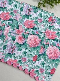 Peony & Rose Decoupage Napkins: Elegant Floral Paper, Set of 3