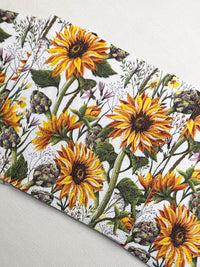 Sunflower Decoupage Napkins - Cocktail Napkins, Sunflower Paper, Sunflower Tissue Paper, Decoupage Paper, Paper for Shells, Junk Journaling