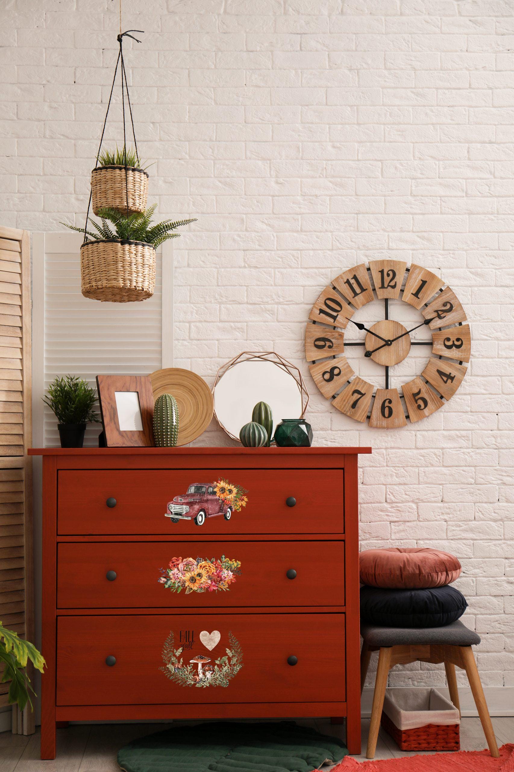 Autumn Essentials - New! Fall Transfers - 3 Sheets of Fall Decor Transfers, Harvest Transfers, Autumn Designs, Fall Colors, Thanksgiving