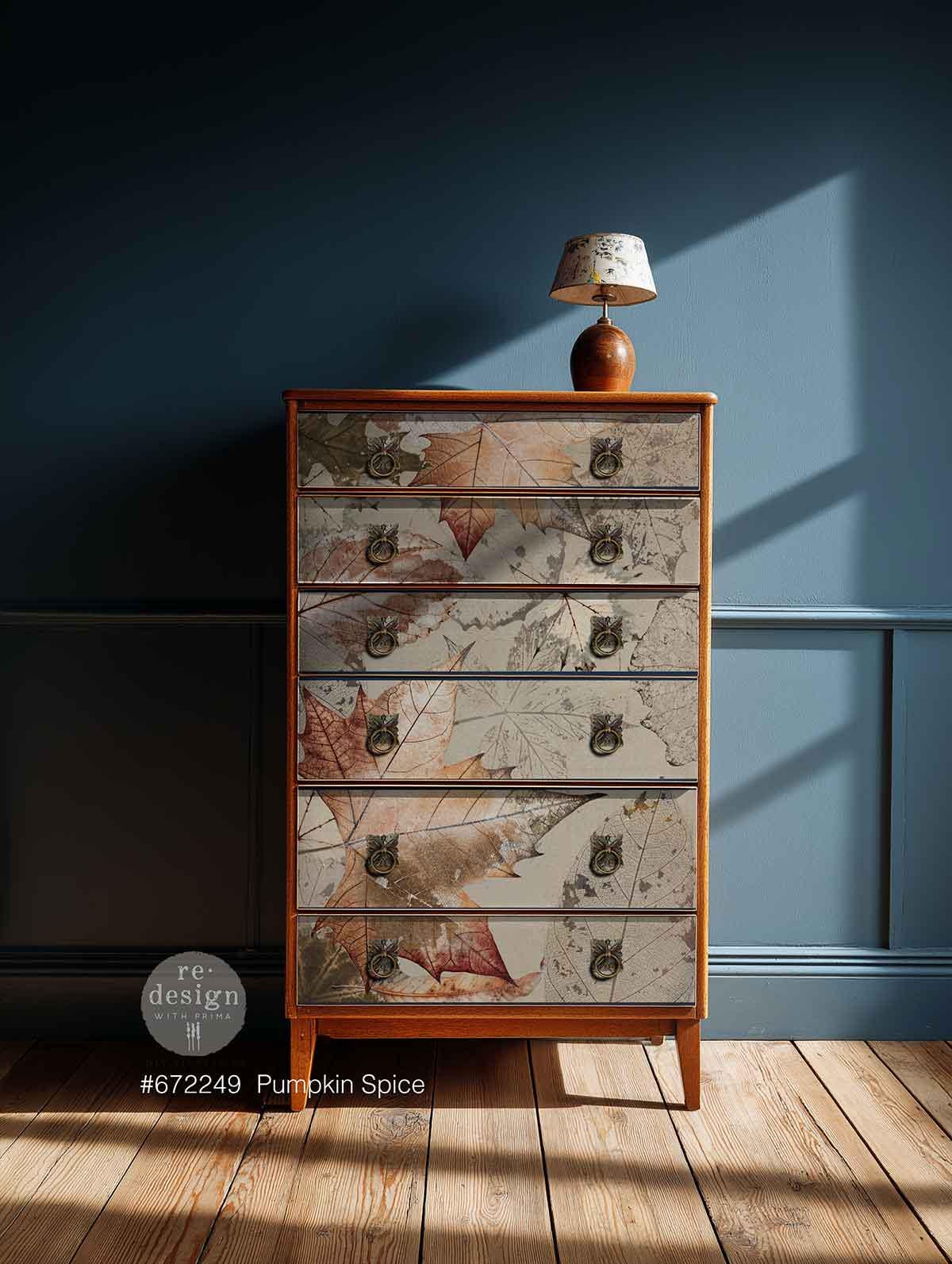 New! ReDesign Prima - Whispering Windfall, Harvest FiberTissue Paper, Fall Tissue Paper, Decoupage Paper, Harvest Decoupage Fiber Paper