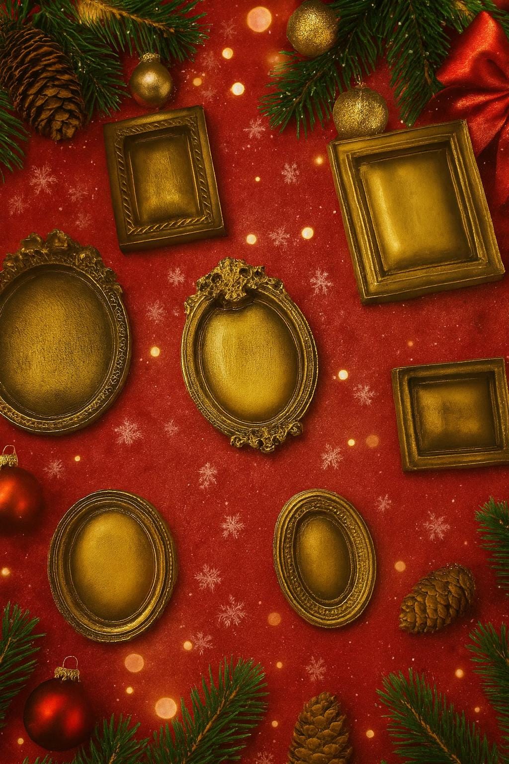 LaBlanche Frames Silicone Mold: Clay, Resin, Food Safe Molds, Candy Molds, Fondant Molds, Vintage Frame Decor, Ornament Molds