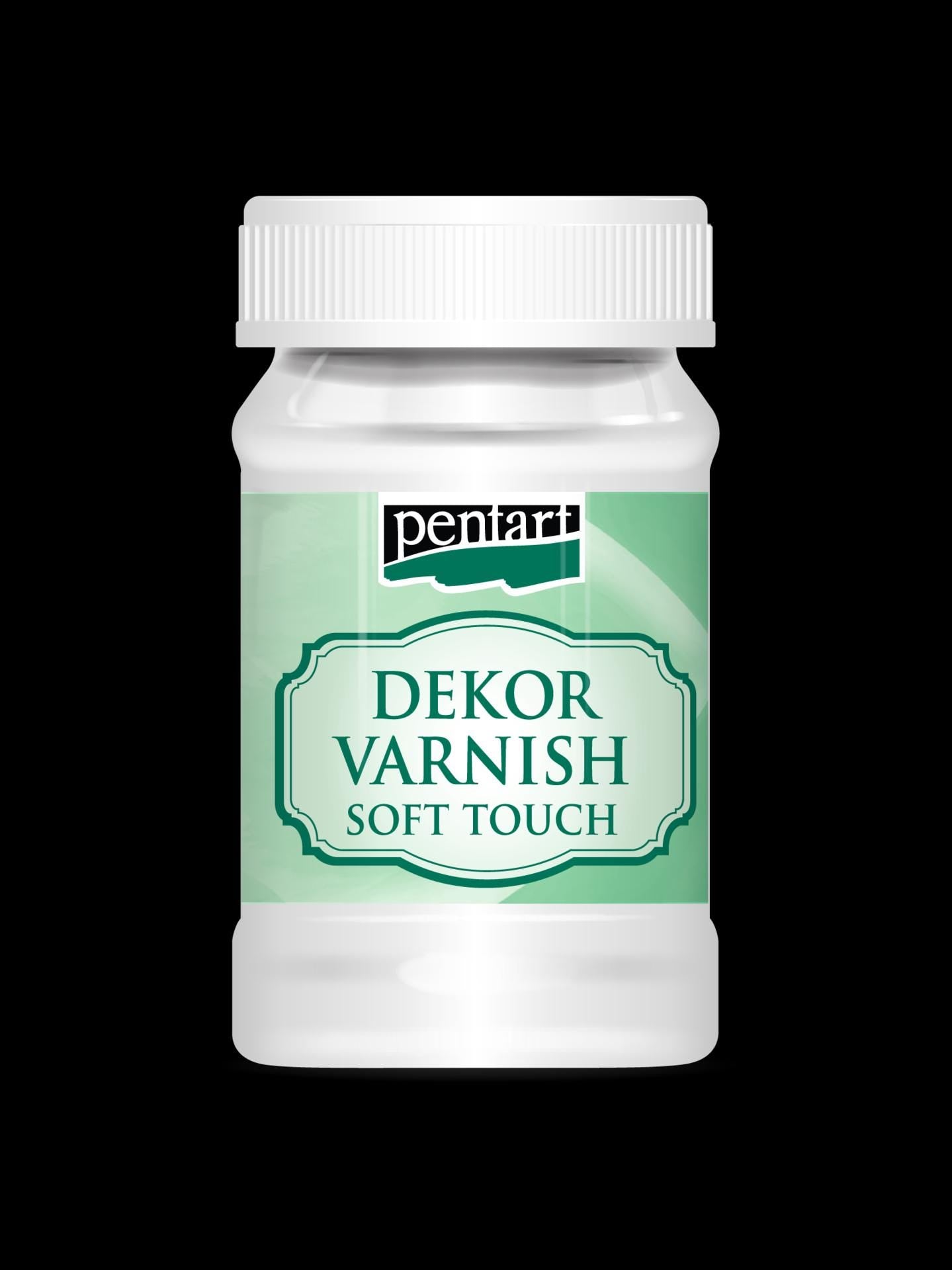 Pentart Soft Touch Matte Varnish: Water-Resistant Craft Sealer, Decoupage Varnish,  Ornament Supplies, Water-resistant Varnish, Craft Sealer