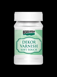 Pentart Soft Touch Matte Varnish: Water-Resistant Craft Sealer, Decoupage Varnish,  Ornament Supplies, Water-resistant Varnish, Craft Sealer