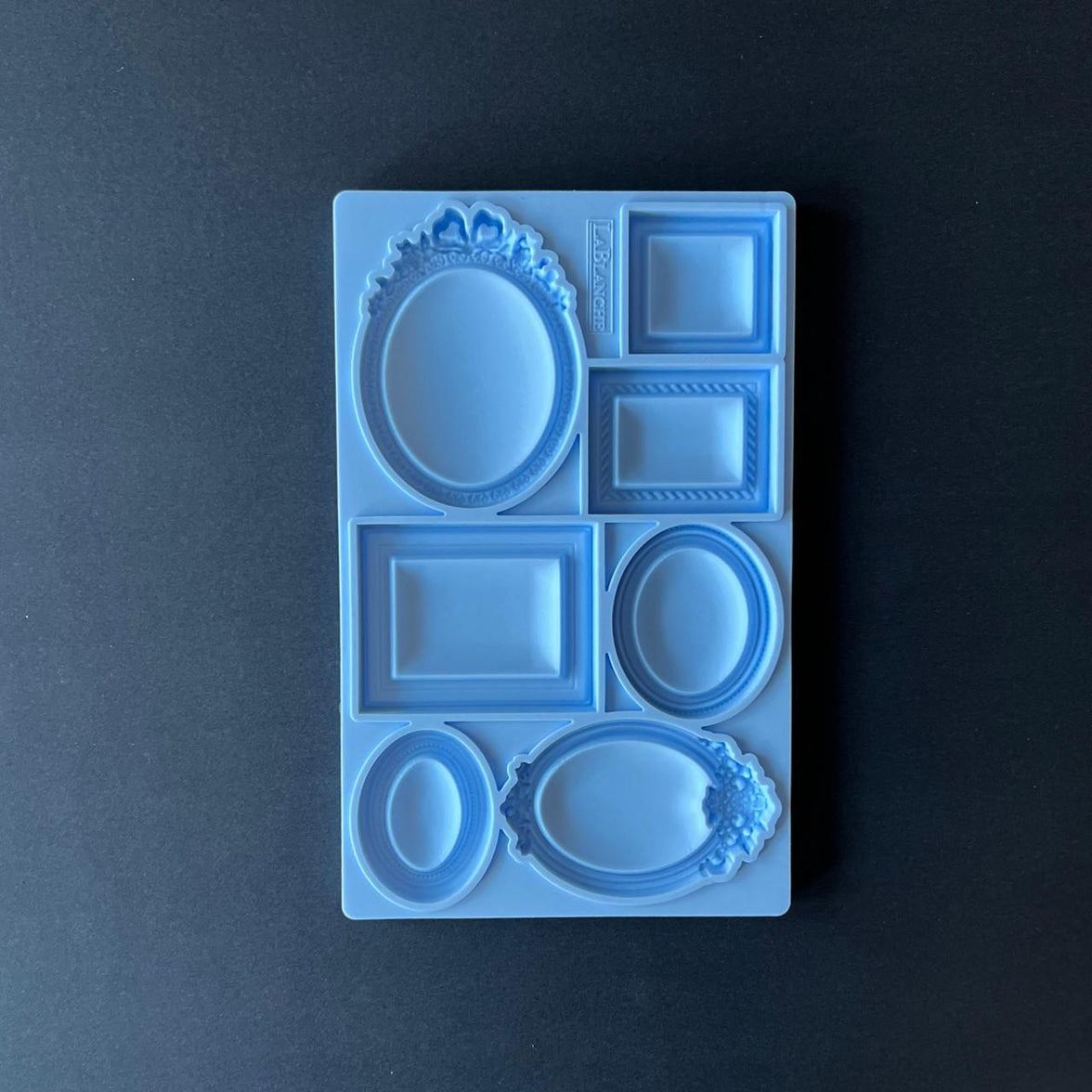 LaBlanche Frames Silicone Mold: Clay, Resin, Food Safe Molds, Candy Molds, Fondant Molds, Vintage Frame Decor, Ornament Molds