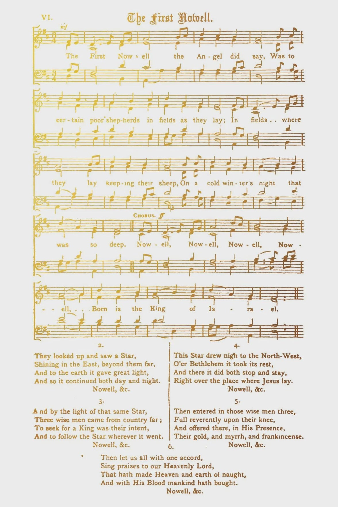 IOD Tinsel Gilded Transfer – Holiday Decor (8" x 12")