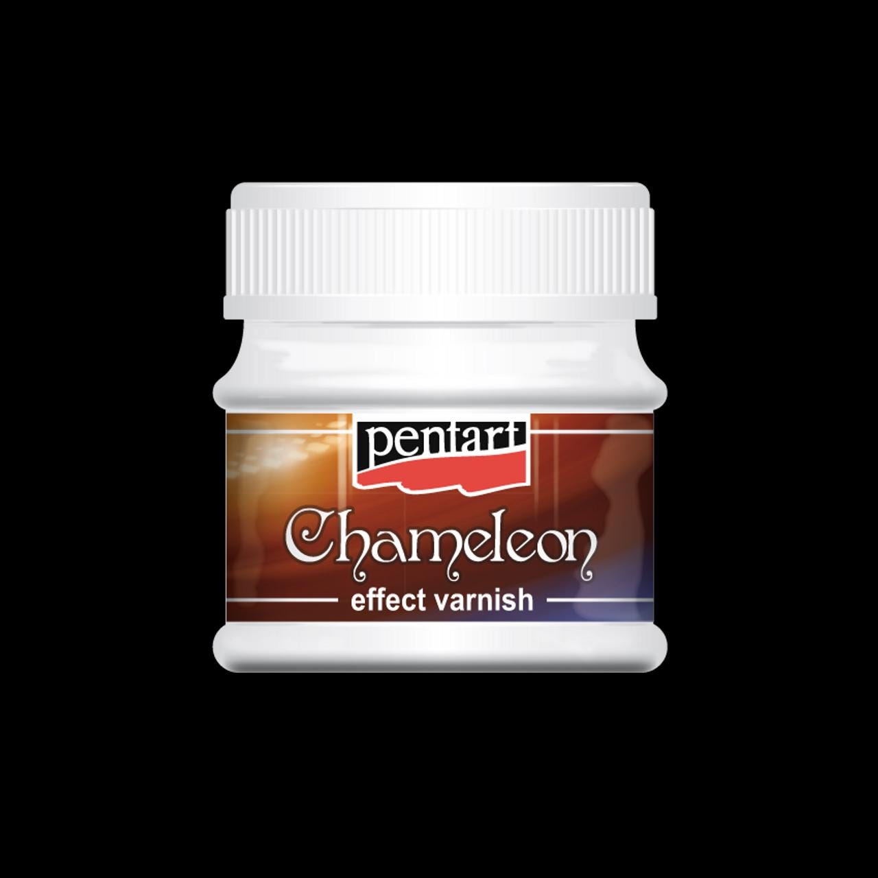 Pentart Chameleon Effect Varnish - Iridescent Craft Sealer, Iridescent Varnish, Water-Resistant Craft Sealer, Sparkle, Decoupauge Varnish