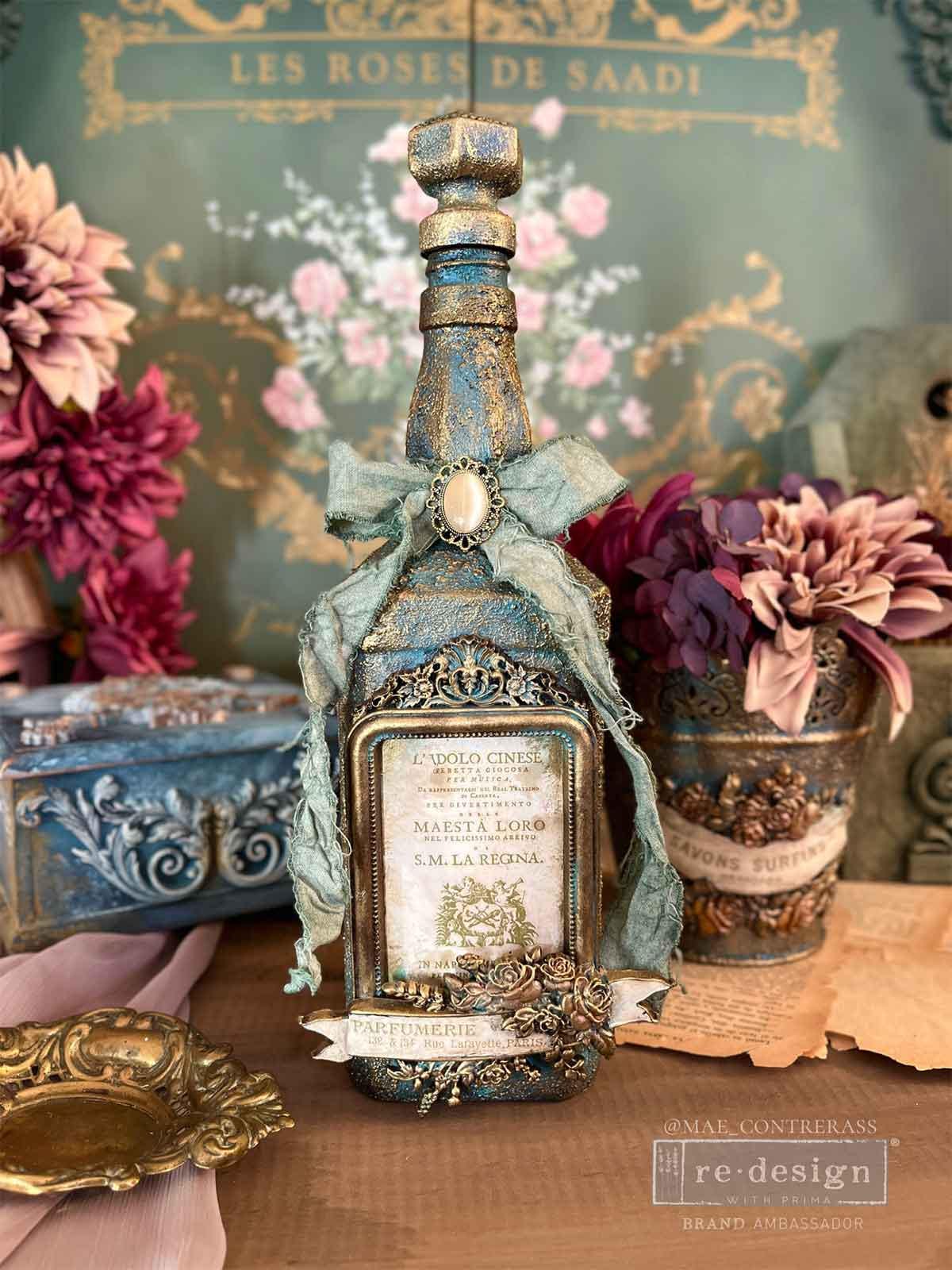 Baroque Scroll Frame Silicone Mold – Resin Molds, DIY Crafts, Candy Mold, Upcycling Tools, Molds for Resin, Frame Molds, Bottle Art Designs