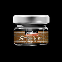 Pentart Antiquing Wax Paste, Crackle Finish Sealer, Raw Umber, Decoupage Sealers, Furniture Wax, Mixed Media, Antiquing Crackle Wax Finish