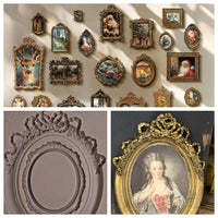 Frames Mold - Vintage Ornate Frames - Re Design with Prima - Silicone Molds, New Frame Mould Casting Mold, Mixed Media Molds, Decoupage Idea